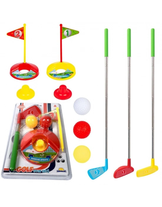 Minyatür Mini Golf Seti