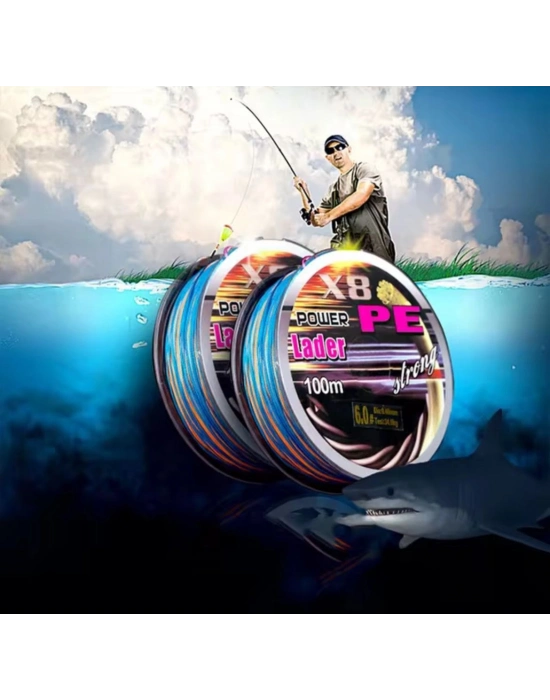 Misina 100mt Polıetılen 8 Örgülü 6.0 İp