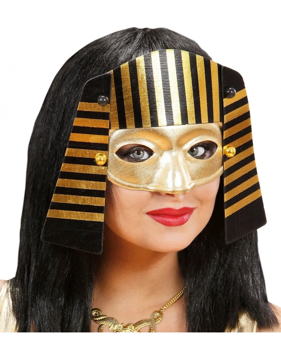 Lastik Aparatlı Firavun Maskesi 21x23 cm