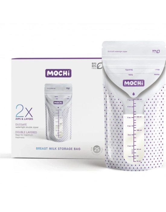 Mochi Anne Sütü Saklama Poşeti 50 Adet 200ml