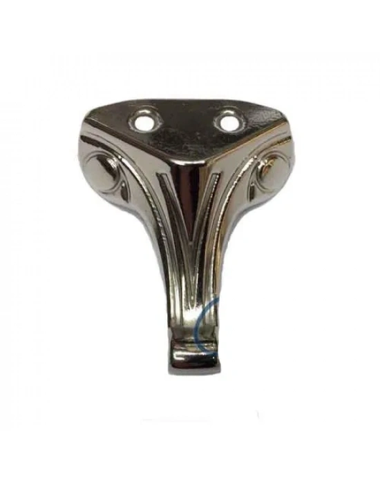 Moda Ahşap Sandık Ayağı, Kutu Ayak 3,5 Cm - Nikel, 50 Adet