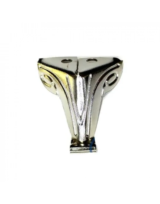 Moda Sac Sandık Ayağı, Kutu Ayak 2,5 Cm - Nikel, 100 Adet