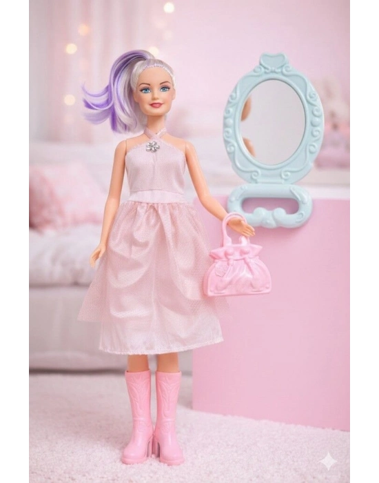 Moda Seti - Aksesuarlı 30 cm Bebek Seti