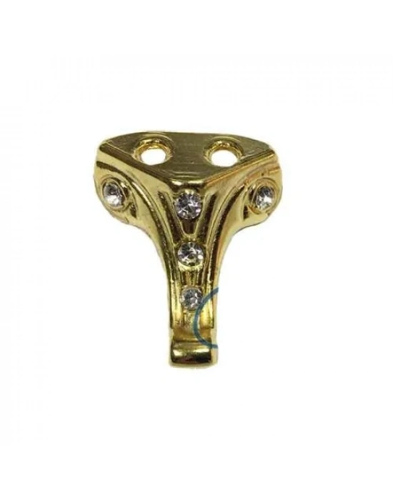 Moda Taşlı Ahşap, Mdf, Sunta Sandık Ayağı, Kutu Ayak 2,5 Cm - Sarı