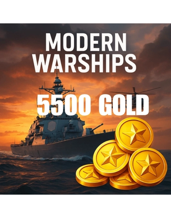 Modern Warships 5500 Altın