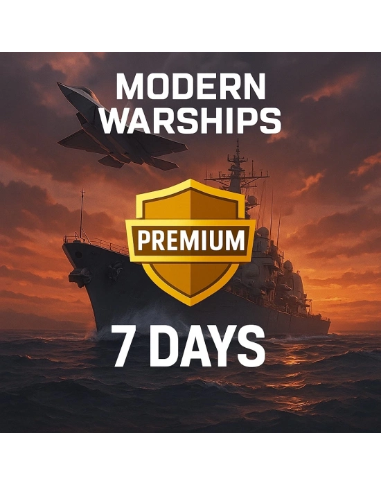 Modern Warships Premium Account -7 Gün