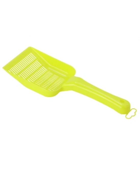 Moderna Dar Aralıklı Kedi Kumu Küreği Sarı 10x28 Cm