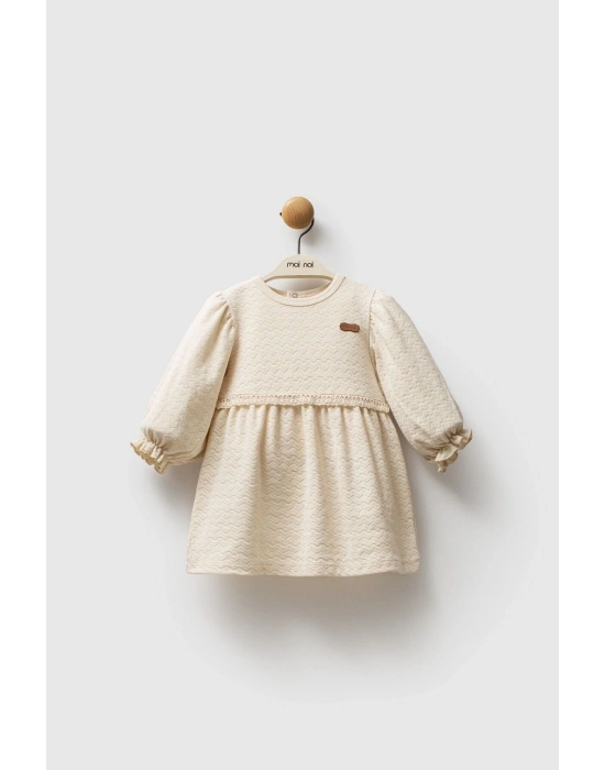 Moi Noi Elbise MNB8040 Bej