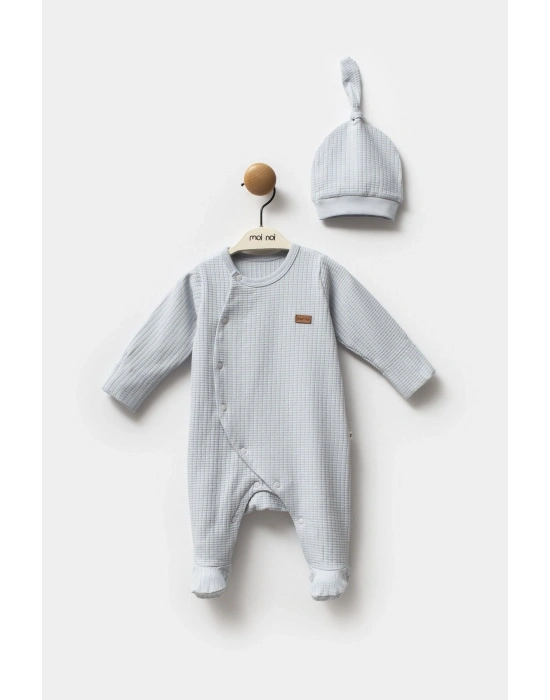 Moi Noi Galaxy Şapkalı Tulum MNB1244 Gri