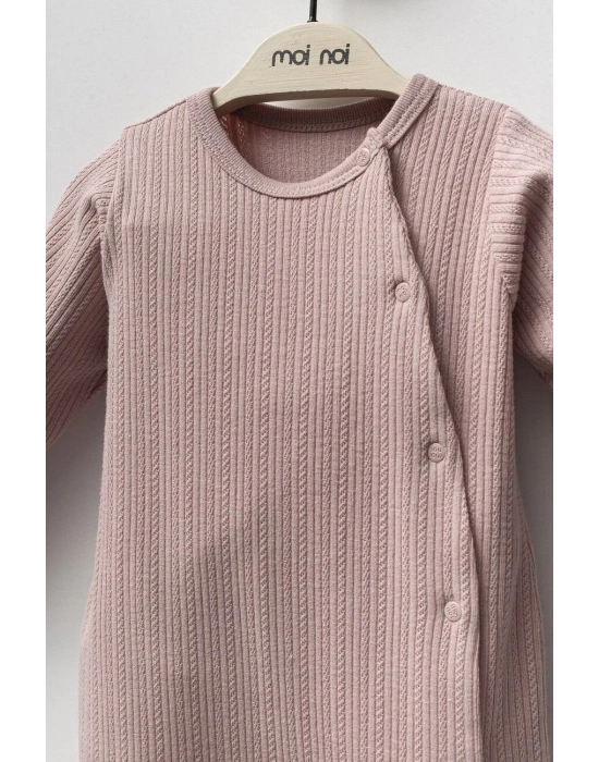 Moi Noi Şapkalı Tulum MNB1235 Mürdüm