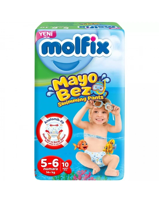 Molfix Mayo Bez 5-6 Beden 14+ Kg 10 Adet
