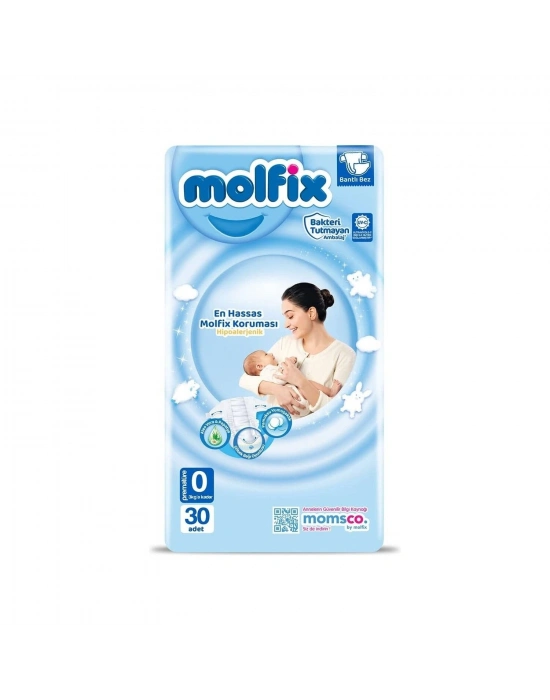 Molfix Premature Bebek Bezi 0 Beden 0-3 Kg 30 Adet