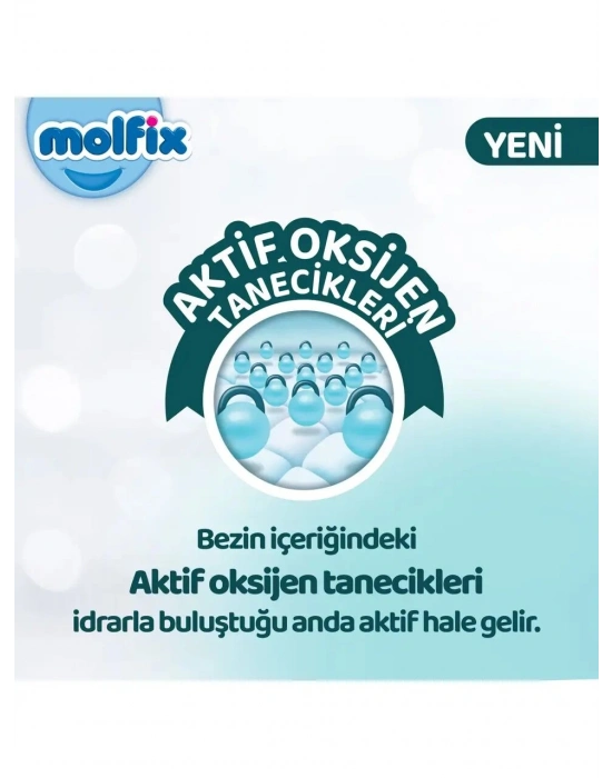 Molfix Premium Bebek Bezi Fırsat Paketi 5 Beden 11-18 Kg 42 Adet