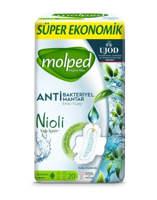 Molped Hijyen Max Süper Eko Normal Ped 20 Adet