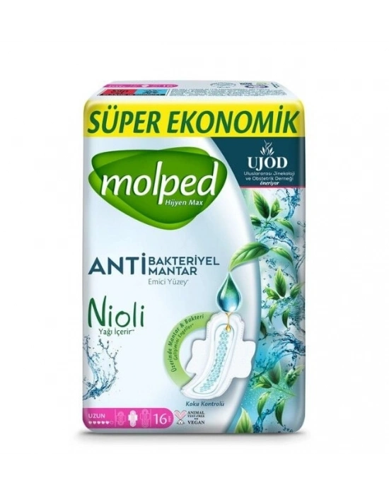 Molped Hijyen Max Süper Eko Uzun Ped 16 Adet