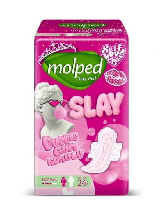Molped Slay Süper Eko Normal Ped 24 Adet