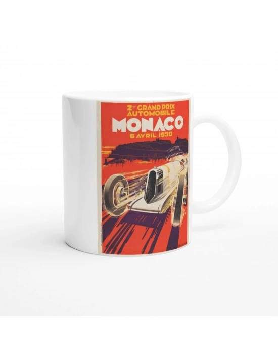 Monaco Grand Prix 1930 Retro Kupa Bardak