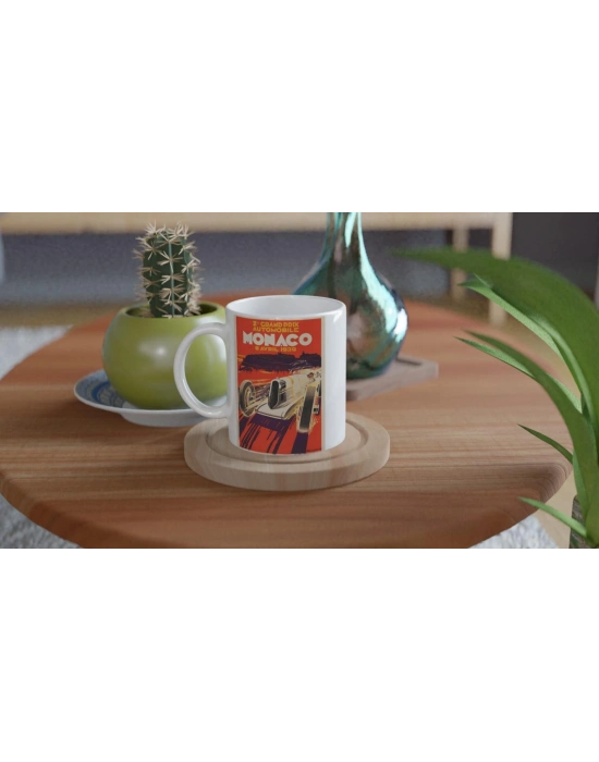 Monaco Grand Prix 1930 Retro Kupa Bardak