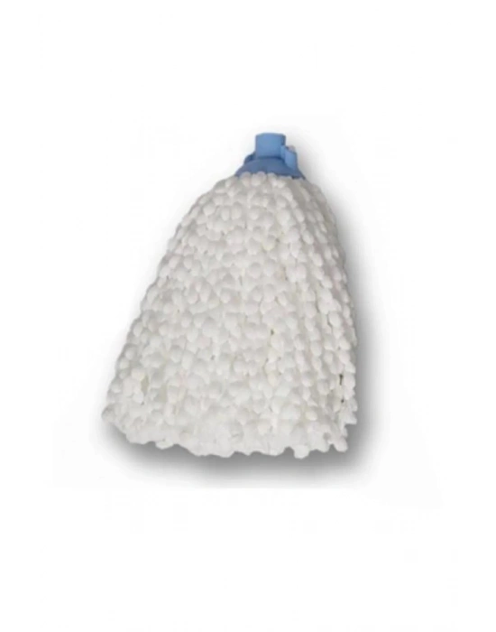 Mop Mikrofiber Beyaz Örgülü Paspas İp Royaleks-MF01 mudanis