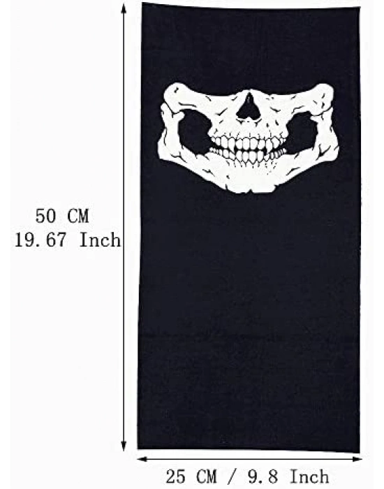 Motorcu Boyunluk Baf Buff Bandana 25x48 cm Model 7