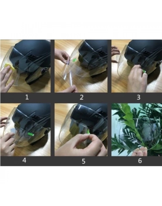 Motosiklet Kaskı Yağmur Kaydırıcı