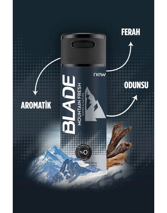 Mountain Fresh Erkek Deodorant 150ml Leke Bırakmaz