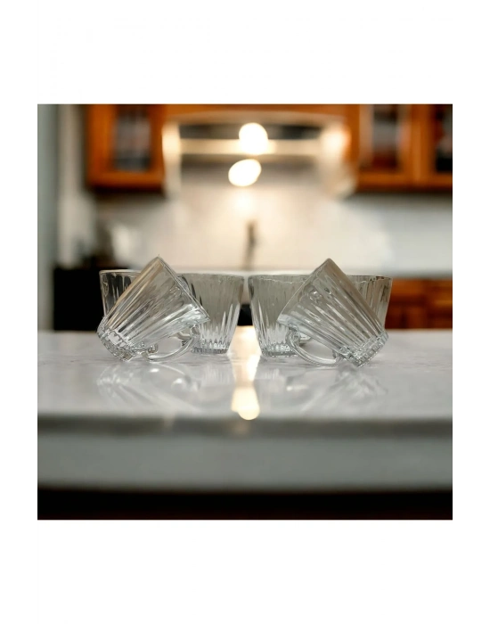 Moza Mug 6lı Kulplu Bardak Royaleks-G-210