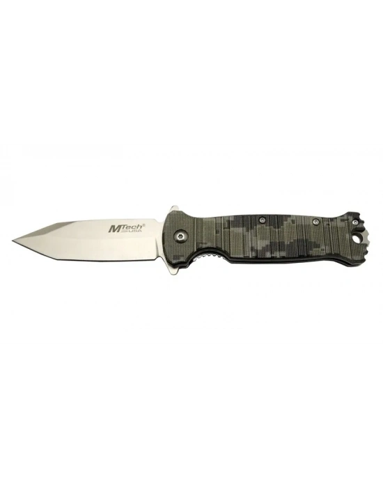 Mtech Nano 4-8-2 Gri Kamp Çakı 21,5cm - Manuel, Kemerlikli