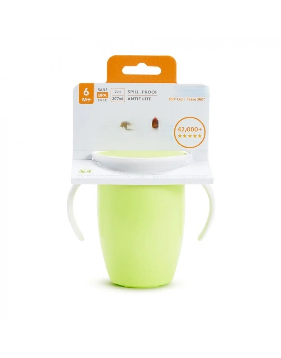 Mucize 360° Alıştırma Bardağı 6 Ay+ 207 ml Yeşil