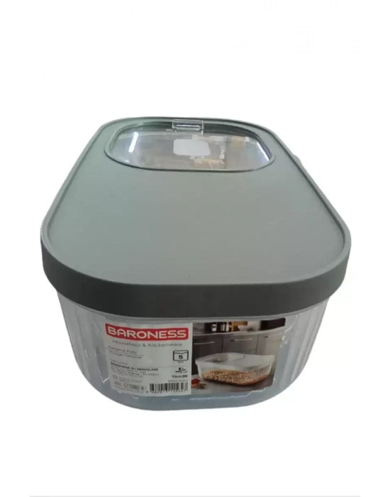 Multi Box Kapaklı Saklama Kabı 5 Lt Royaleks-11564