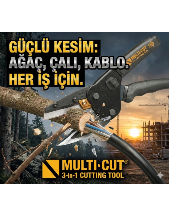 Multi Cutter Kalın Ve Sert Malzeme Kesme Aleti