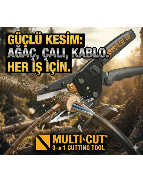 Multi Cutter Kalın Ve Sert Malzeme Kesme Aleti