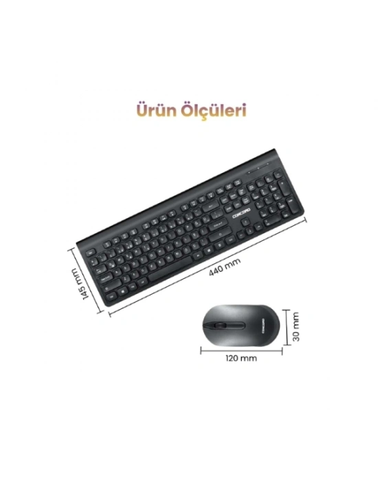 Multimedya Q Klavye Ve Mouse Seti