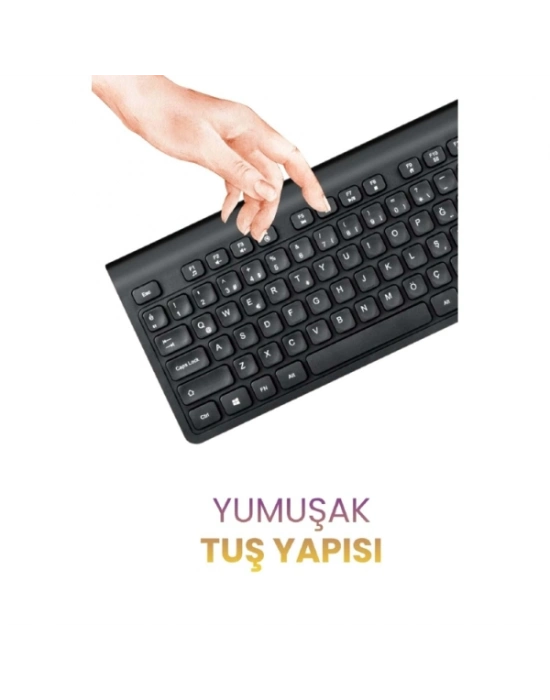 Multimedya Q Klavye Ve Mouse Seti