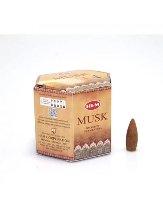 Musk Aromalı Geri Akış Tütsü