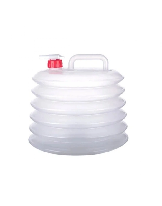 Musluklu Akordiyon Katlanır Su Bidonu 10 Litre