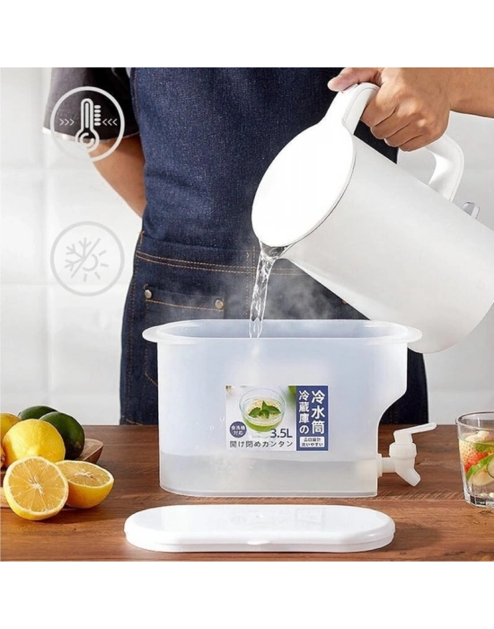 Musluklu İçecek Sebili - Buzdolabı Uyumlu - 3.5 Litre