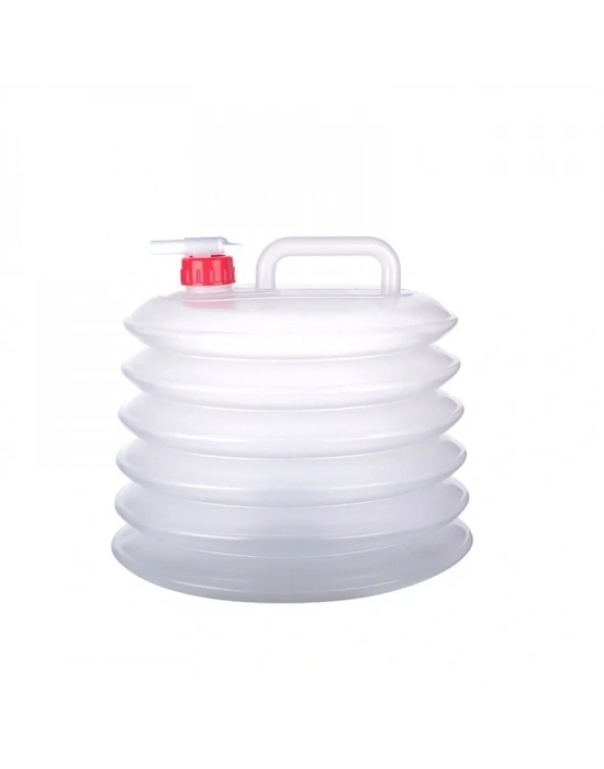 Musluklu Katlanır Su Bidonu -su Kovası - Kamp Bidonu 10 Lt