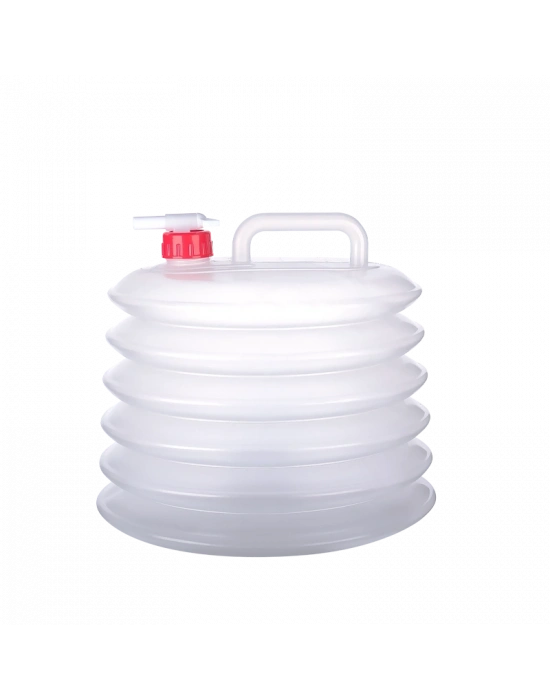 Musluklu Katlanır Su Bidonu -su Kovası - Kamp Bidonu 10 Lt