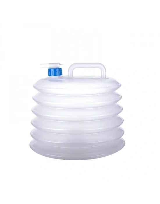 Musluklu Katlanır Su Bidonu -su Kovası - Kamp Bidonu 10 Lt