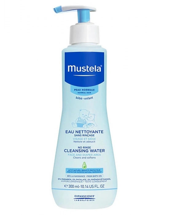 Mustela Cleansing Water Durulama Gerektirmeyen Temizleme Sıvısı 300ml