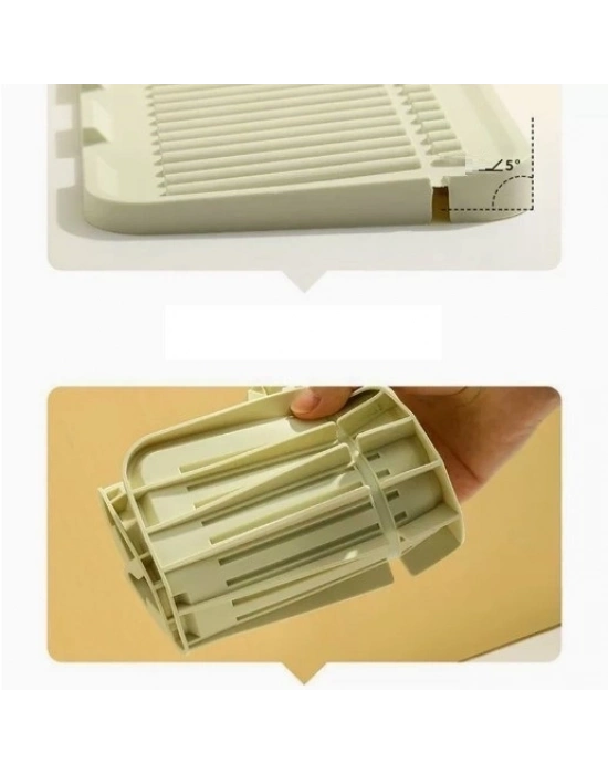 ® Mutfak Banyo Lavabo Kenarı Silikon Mat Gri