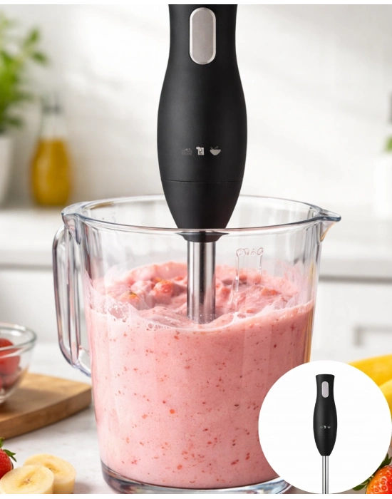 Mutfak El Blenderı Paslanmaz Çelik Uçlu Ergonomik Tasarım