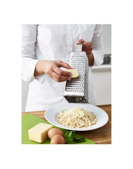 Mutfak Rende Paslanmaz Çelik 12 cm x 10 cm x 20 cm