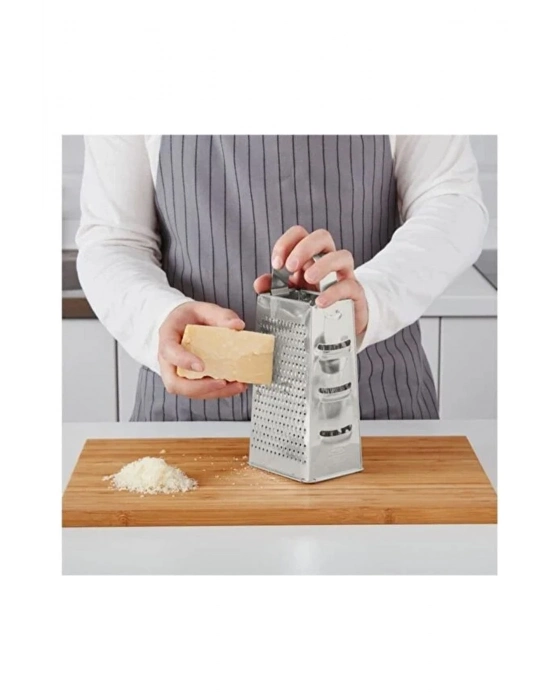 Mutfak Rende Paslanmaz Çelik 12 cm x 10 cm x 20 cm