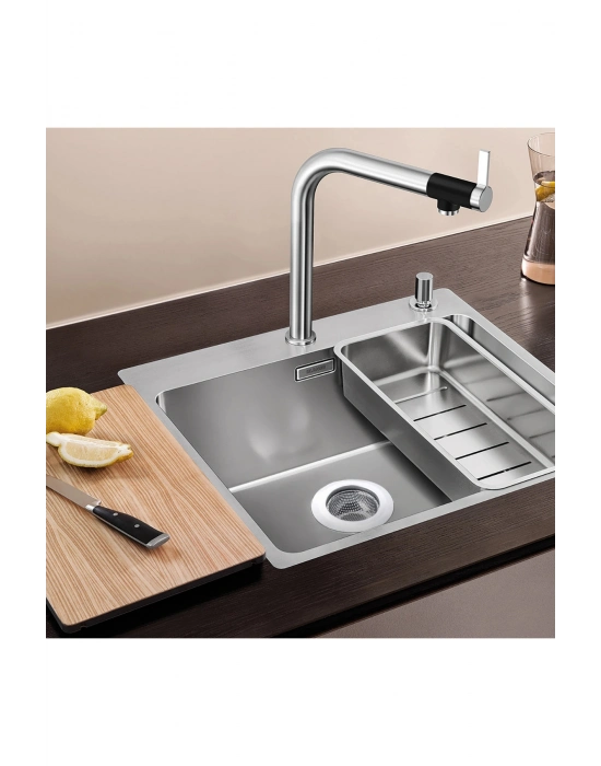 Mutfak Su Lavabo Filtresi Örgü Süzgeç Paslanmaz Çelik 7.5 cm Çap