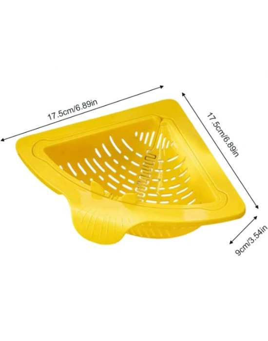 Mutfak ve Banyo Üçgen Lavabo Süzgeci