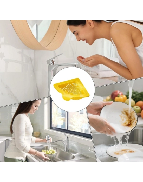Mutfak ve Banyo Üçgen Lavabo Süzgeci