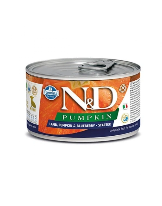 N&D Pumpkin Balkabaklı Kuzu Etli Anne ve Yavru Konserve Köpek Maması 1 Adet 140 Gr