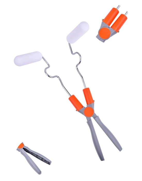 ®  Nano Süngerli Damlatmaz Mobilya ve Duvar Boyama Rulosu Hem Köşe Hem Düz Zemin